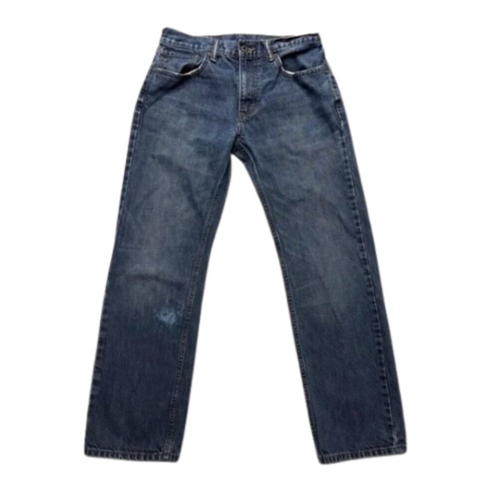 Levi's 505 Regular Fit Jeans Mens Blue Measured 32x29 Casual